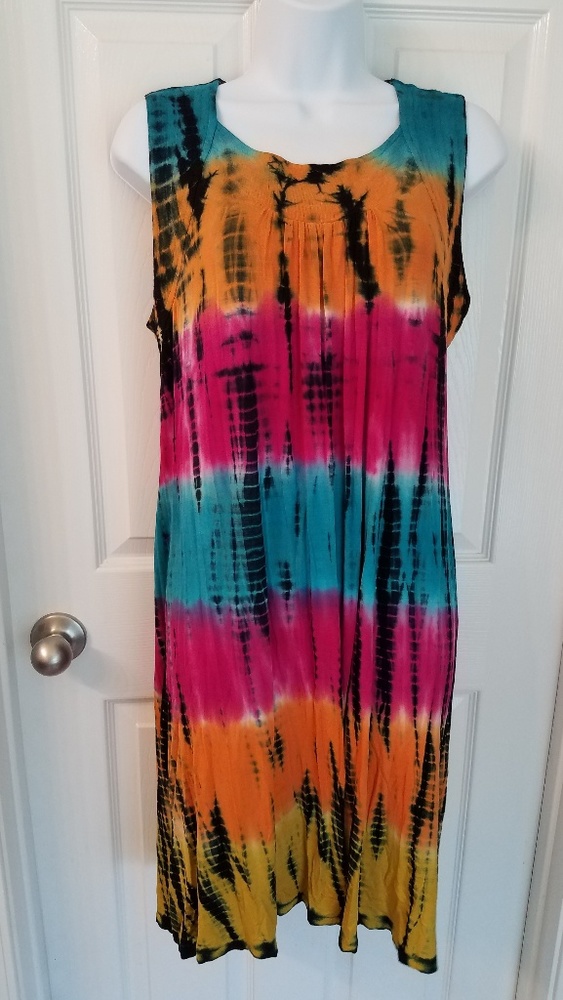 Multi colored summer dress